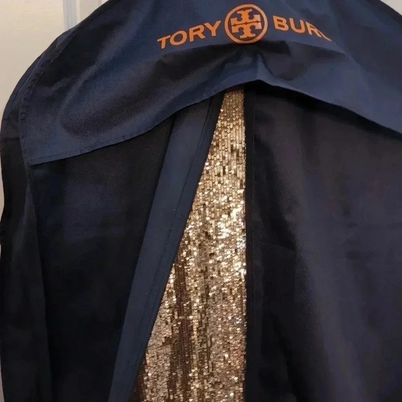 Tory Burch women's scoop neck knee length sequin dress - Picture 12 of 12